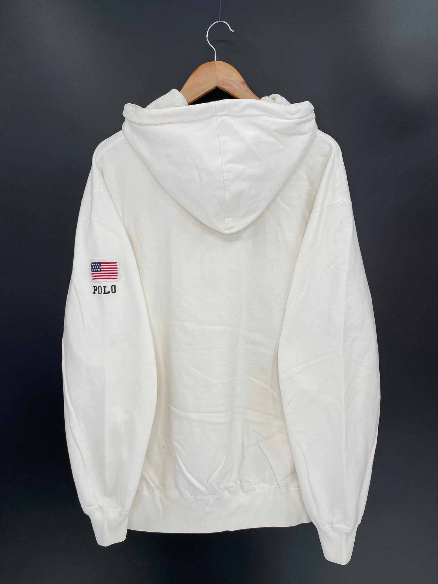 90’s POLO RALPH LAUREN Size No Tag (Approx. L) Vintage Hoodie Sweat-shirt / K8421