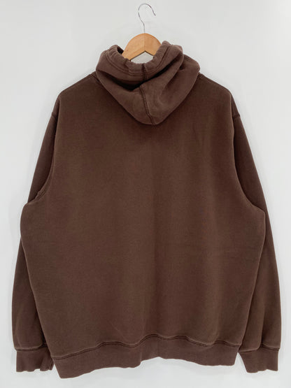 Vintage NIKE MINI SWOOSH Size XXL Hoodie Sweat-shirt / 9581