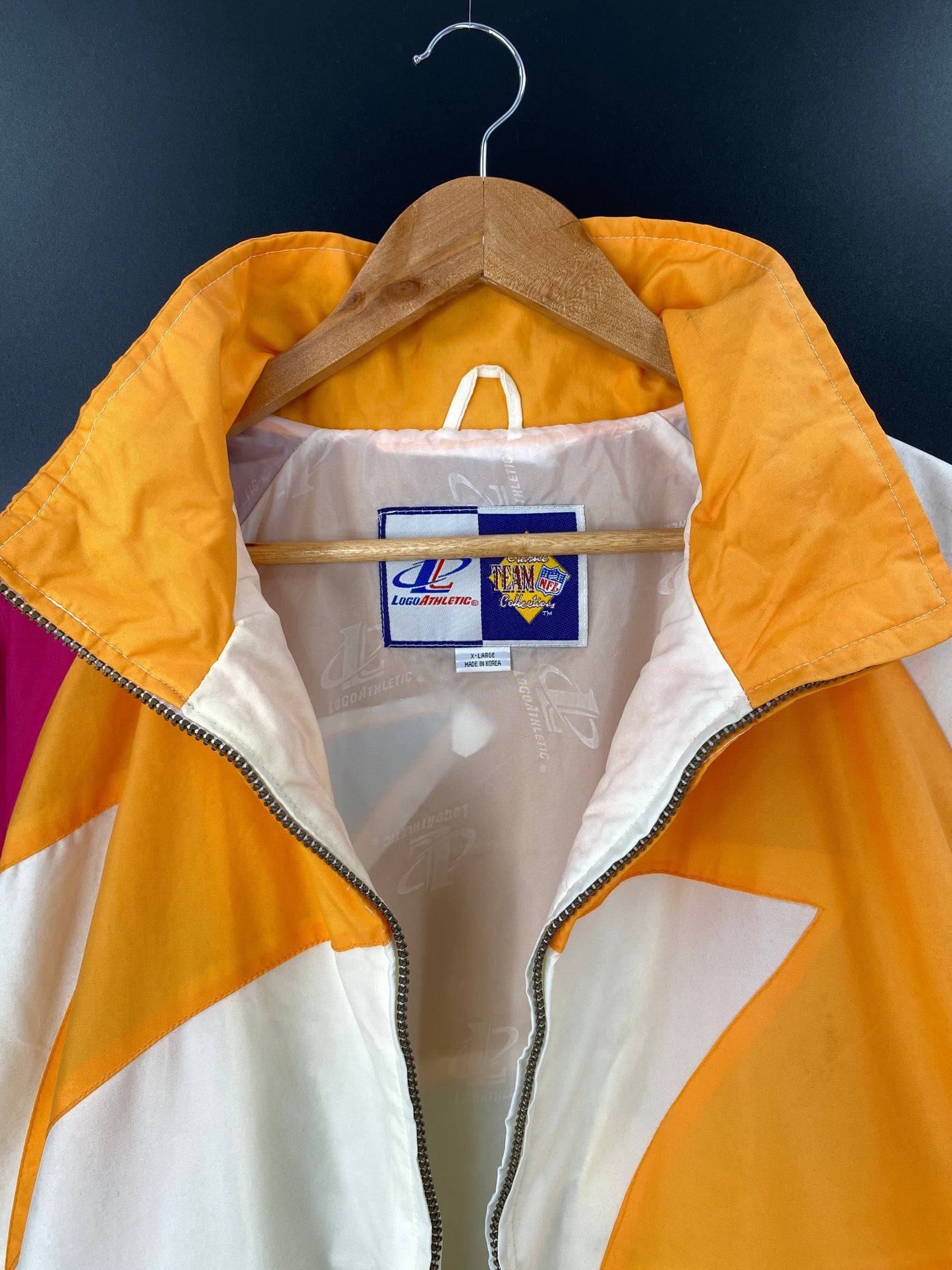 .1995 SUPER BOWL MIAMI FLORIDA Size XL Vintage NFL Nylon Jacket / A7659