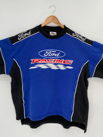 Vintage FORD RACING Size XXL Racing Sweat-Shirt / K243
