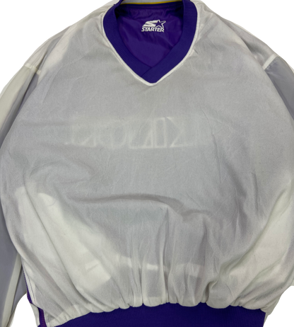 90's Vintage Starter Vikings Nylon Jacket / 2513