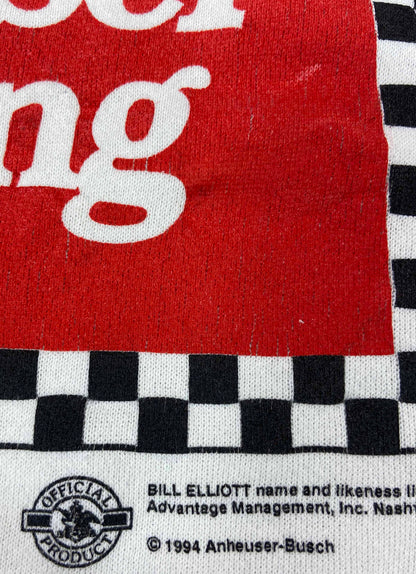 90's Vintage Budweiser Made in USA Racing Sweat-Shirts / 2531