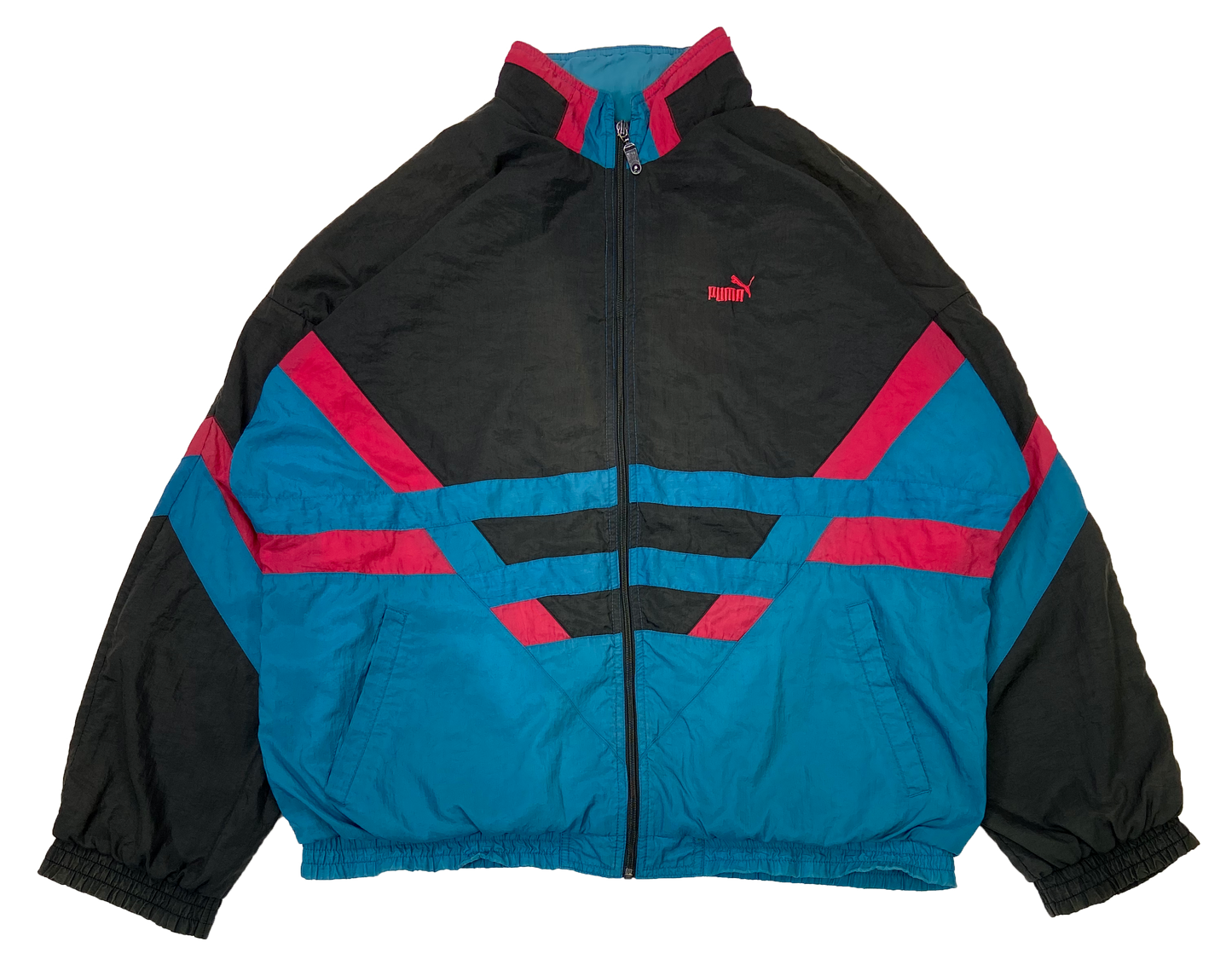 90's Vintage Puma Nylon Jacket / 2547