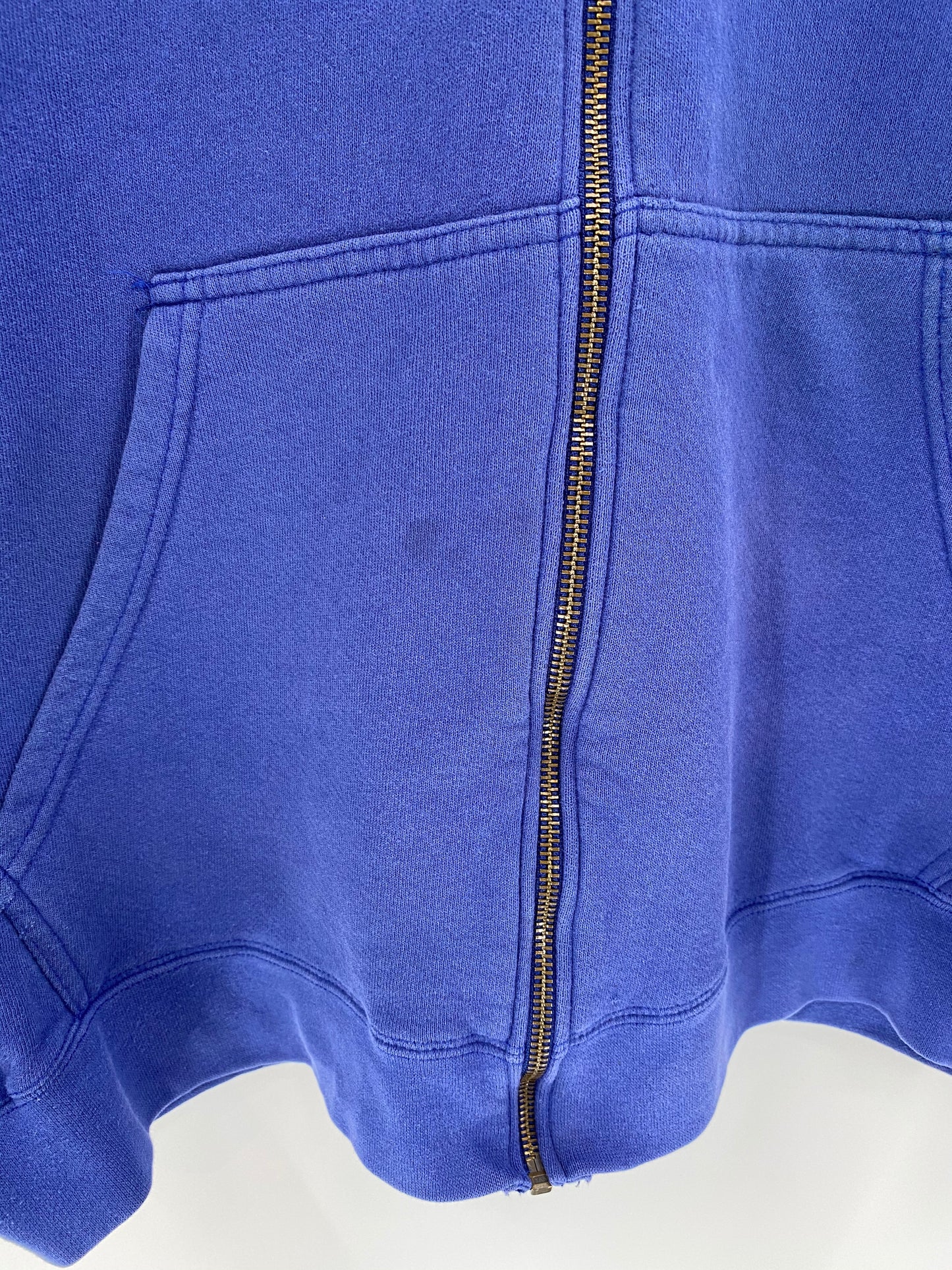 90’s NIKE Mini Swoosh Made in USA Size L Vintage Zip-up Hoodie Sweat-shirt / 8764