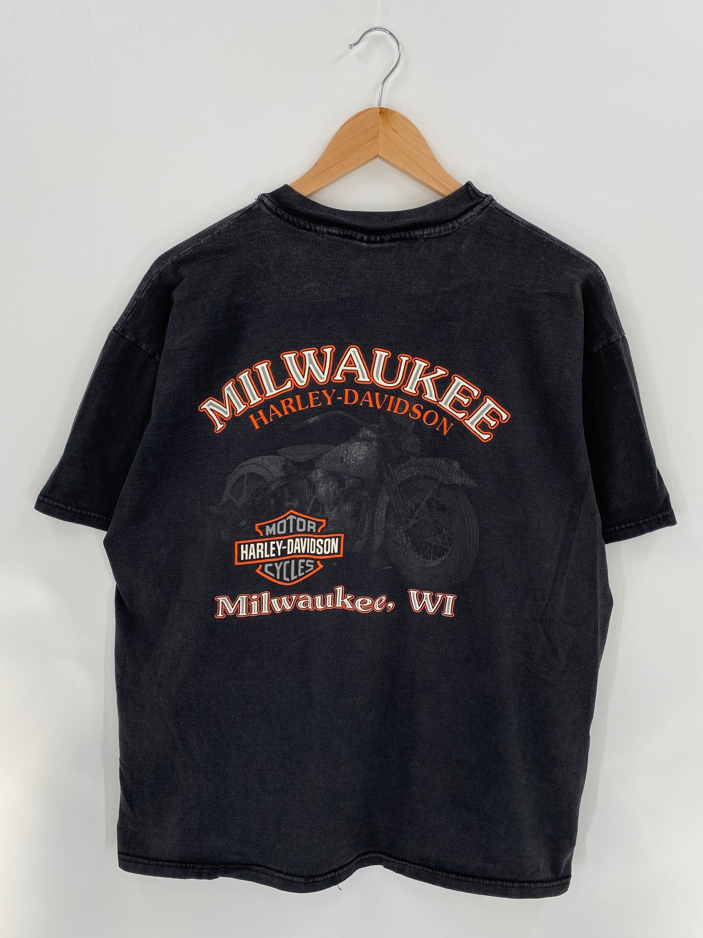 1998 HARLEY DAVIDSON Made in USA Size XL Vintage T-Shirt / A5708