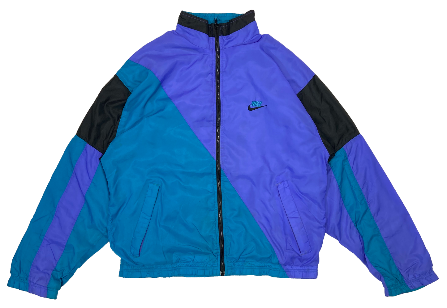 90's Vintage Nike Silver Tag Nylon Jacket / 2576