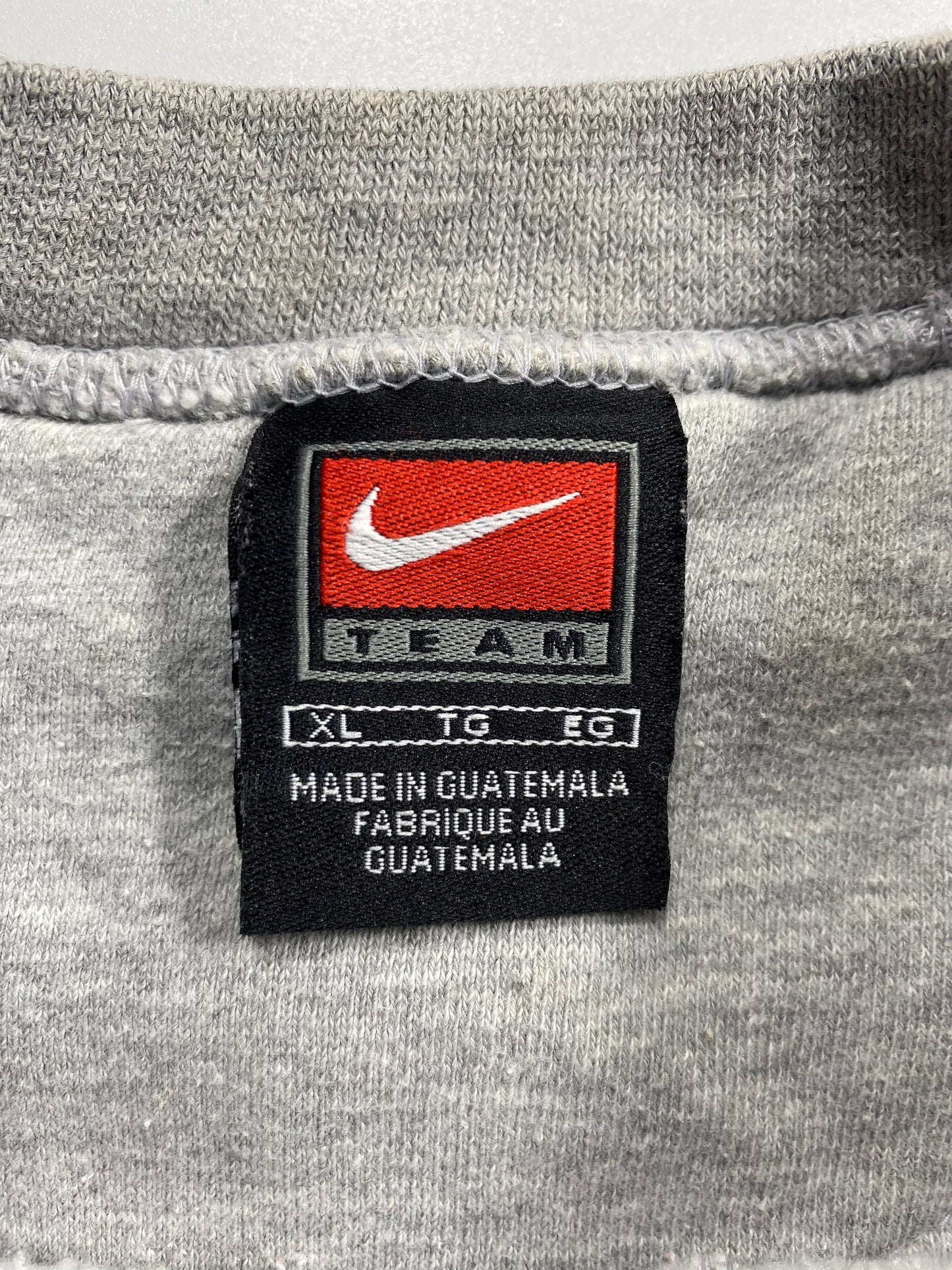 90’s NIKE Center Swoosh Size XL Vintage Sweat-shirt / 7057