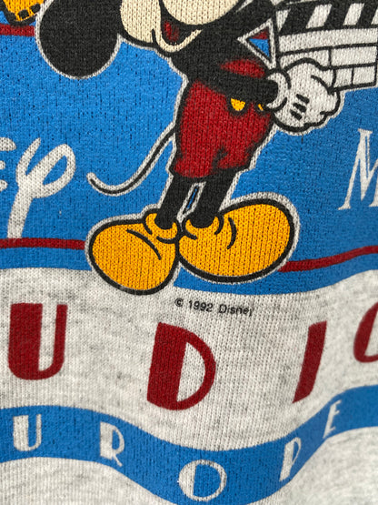 1992' DISNEY MICKEY MGM Made in USA Size XL Vintage Sweat-shirt / K3365