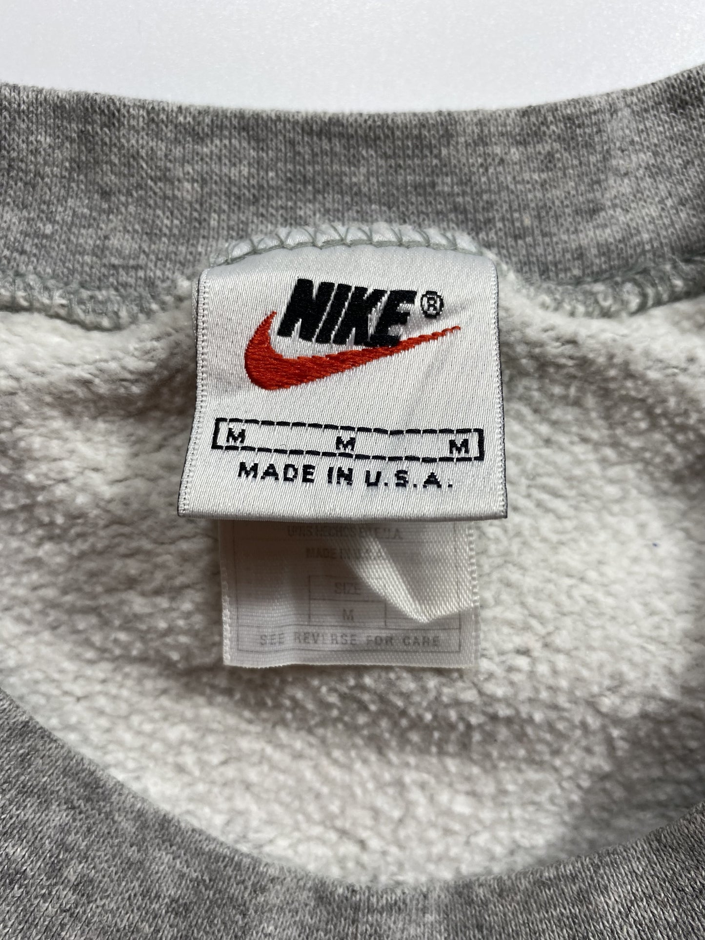 90’s NIKE AIR Made in USA Size M Vintage Sweat-shirt / K6051