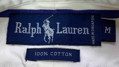 90's POLO RALPH LAUREN Size M Vintage Button Down Shirt / E6130B