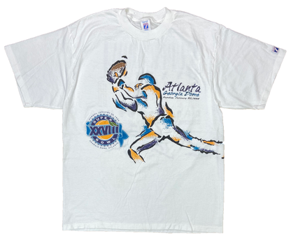 90's Super Bowl Atlanta Georgia Dome Vintage T-Shirts / 2655