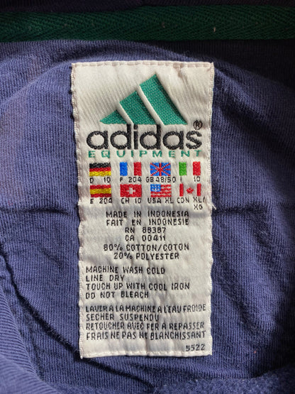 90’s ADIDAS EQUIPMENT Size XL Vintage Hoodie Sweat-Shirt / E1273S