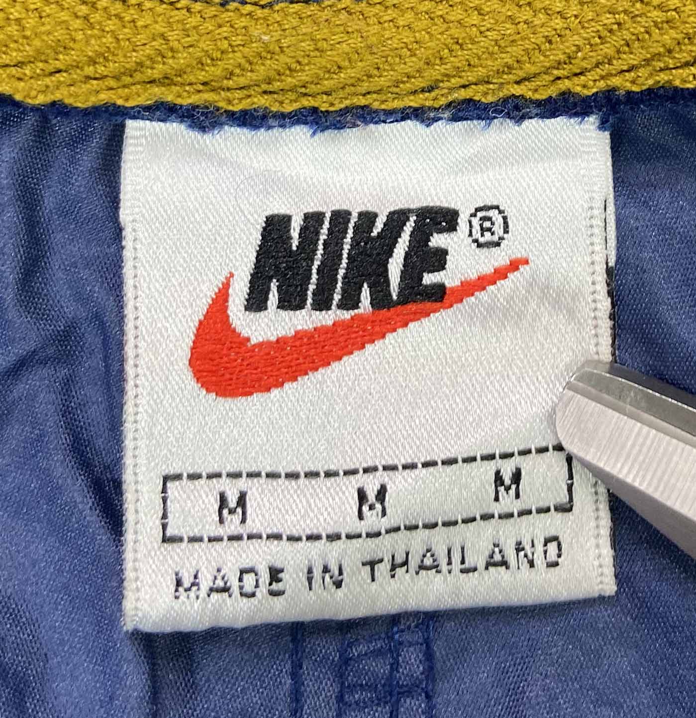 90's Vintage Nike V-Neck Nylon Jacket / 2676