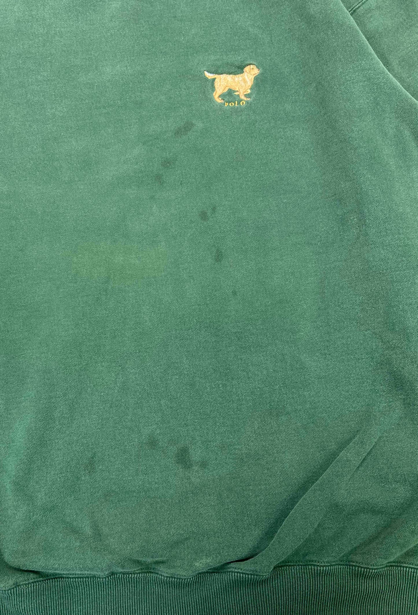 90's POLO RALPH LAUREN DOG Size XL Vintage Sweat-Shirt / K189