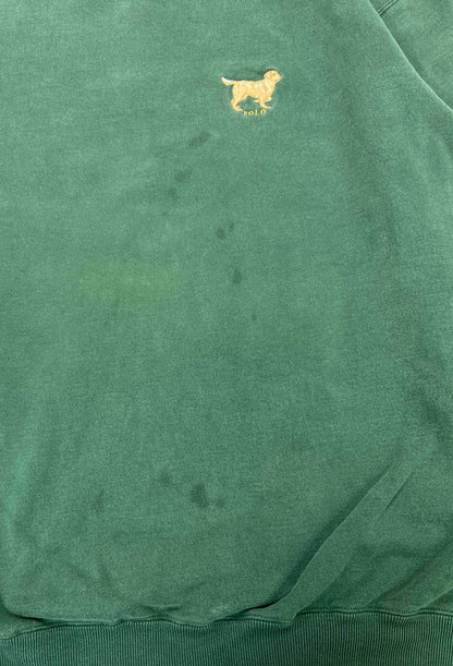 90's POLO RALPH LAUREN DOG Size XL Vintage Sweat-Shirt / K189