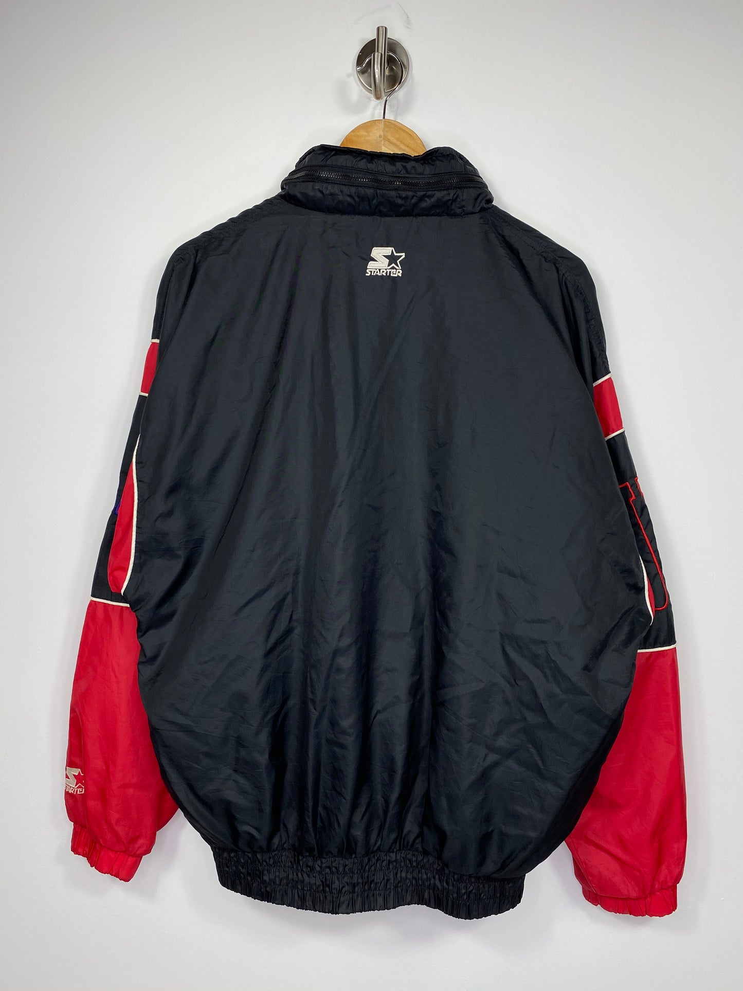 90’s Starter x NBA CHICAGO BULLS Vintage Nylon Jacket / 4851
