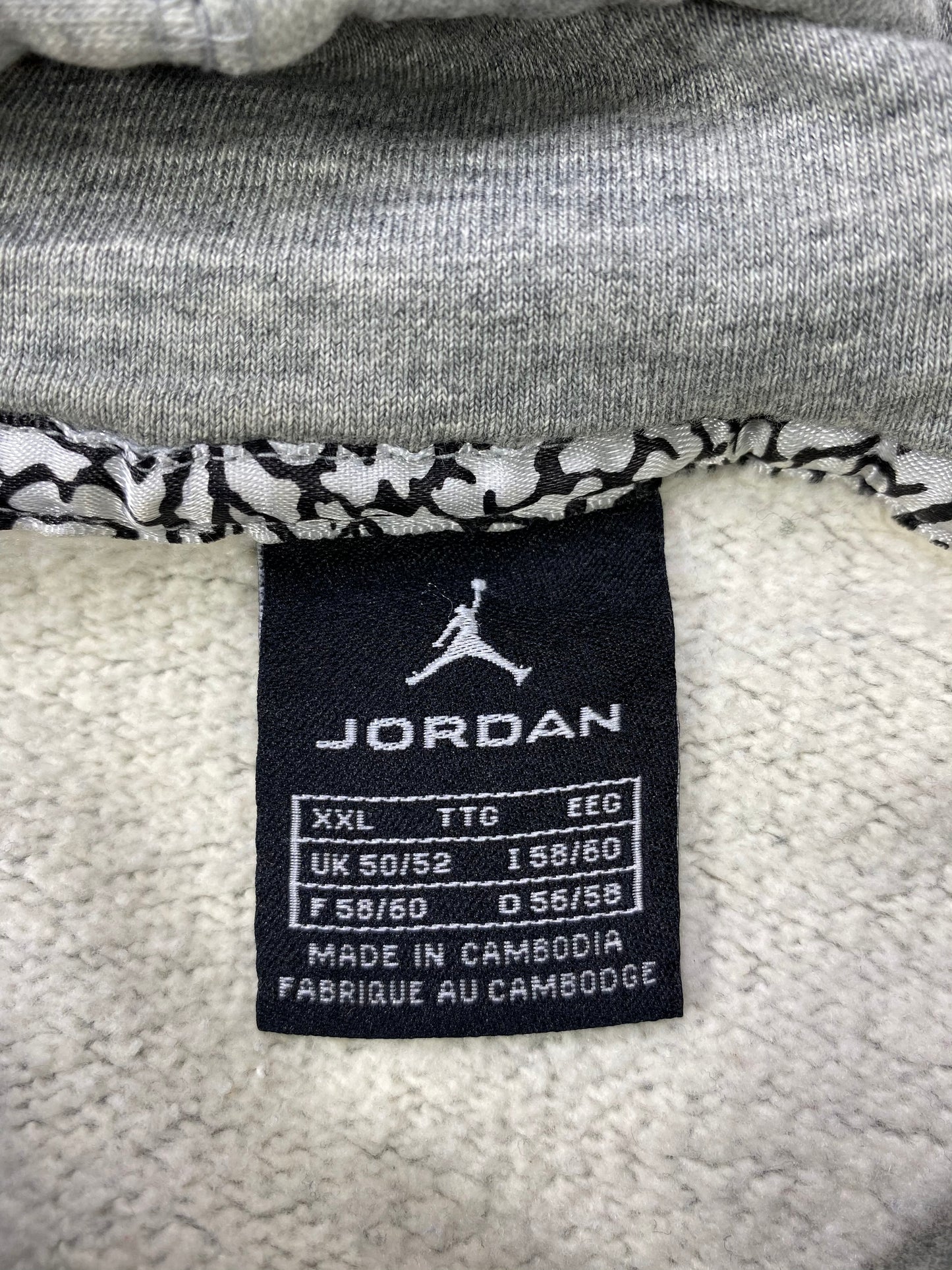 Vintage AIR JORDAN Size XXL Hoodie Sweat-shirt / 6151