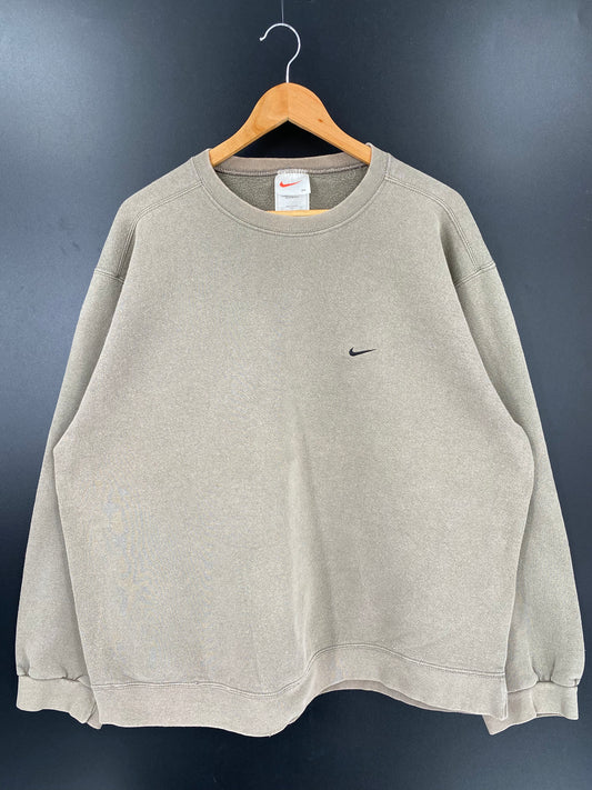 90's NIKE MINI SWOOSH Made in USA Size XL Vintage Sweat-shirt / K2205