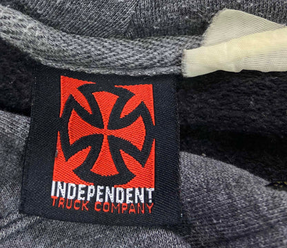 90's  Independent Truck Company Size XL Vintage Skate brand Hoodie Sweat-Shirts / A1395