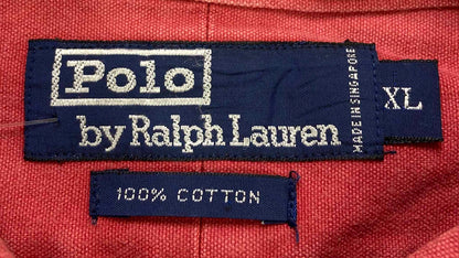 1992 Polo Ralph Lauren Vintage Button Down Long Sleeve Shirt / 2714