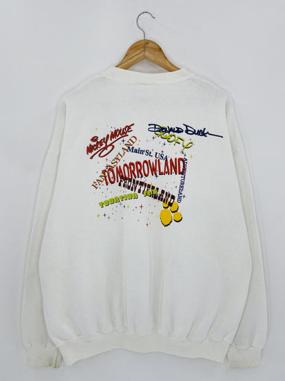 90’s Disney Magic Kingdom Made in USA  Size XXL Vintage Sweat-Shirt   / K5016