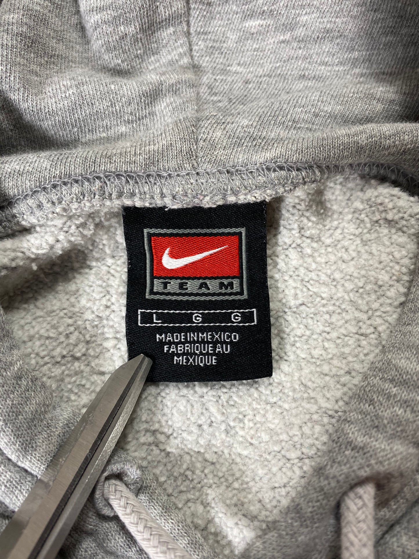 90’s NIKE OHIO STATE Size L Vintage Hoodie Sweat-shirt / 7107