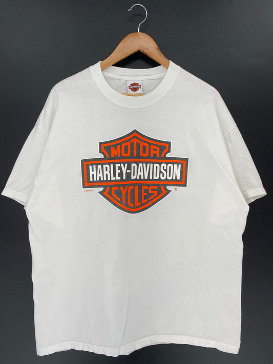 2005 HARLEY DAVIDSON Made in USA Size XL Vintage T-Shirt / K9957