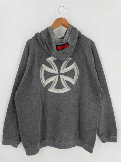 90's  Independent Truck Company Size XL Vintage Skate brand Hoodie Sweat-Shirts / A1395