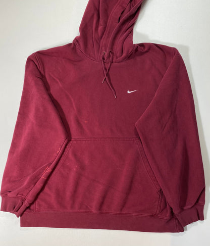 00’ NIKE MINI SWOOSH Size L Vintage Hoodie Sweat-shirt / K7401