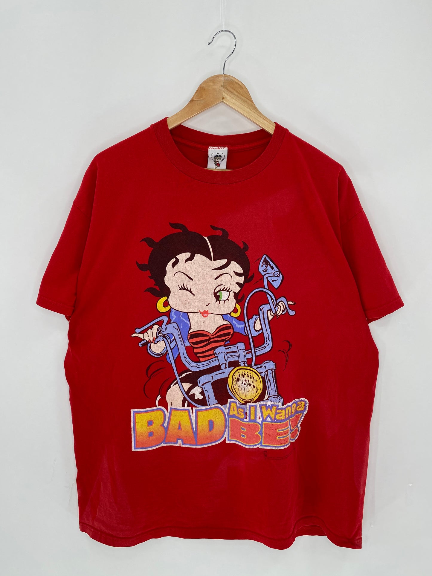 00' BETTY BOOP Size XL Vintage T-Shirt / 6167