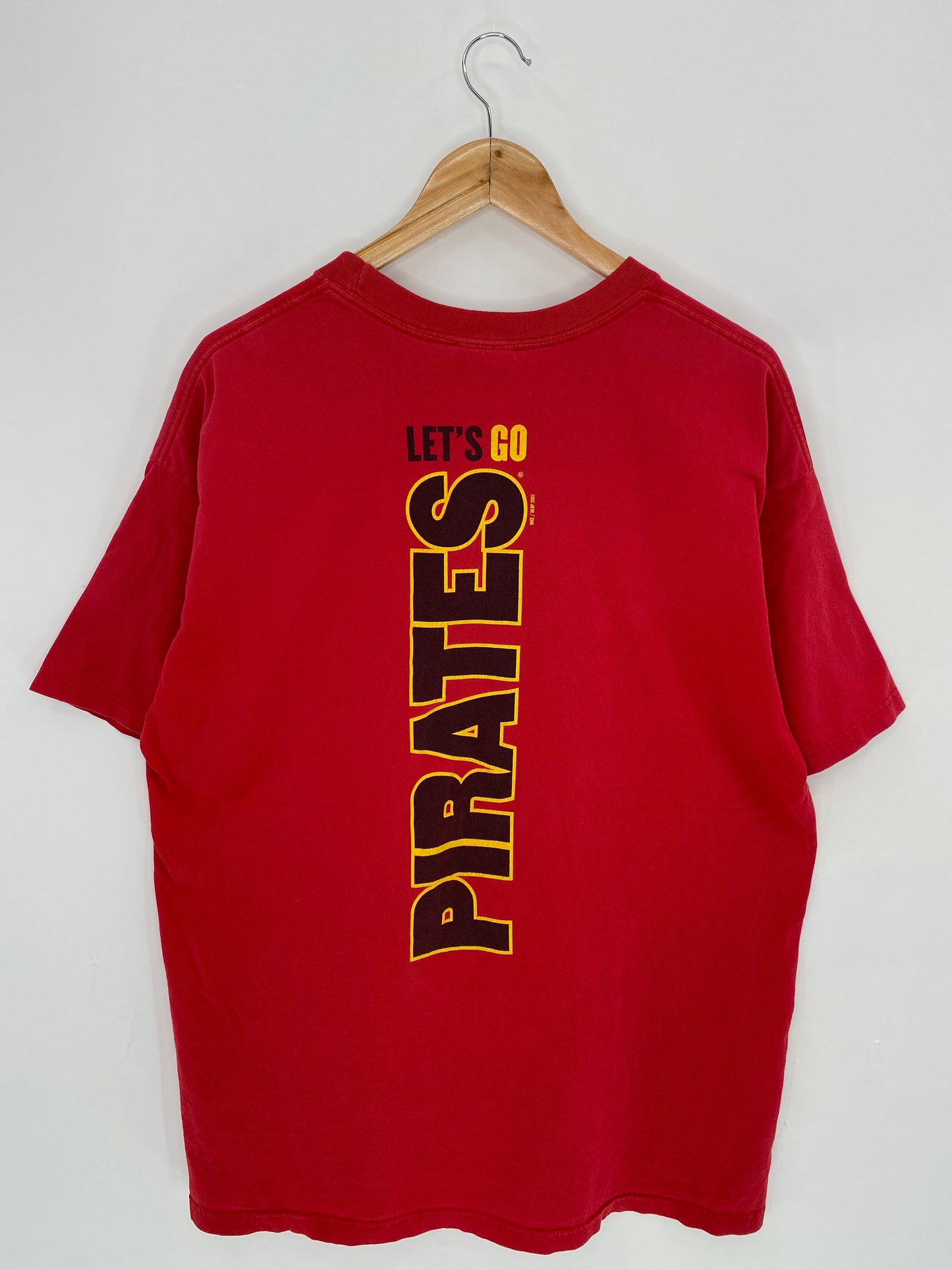 2005 NIKE PIRATES Size XL Vintage MLB T-shirt / A8978