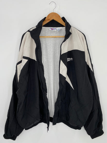 90’s REEBOK Size XL Vintage Zip-up Nylon Jacket / K9779
