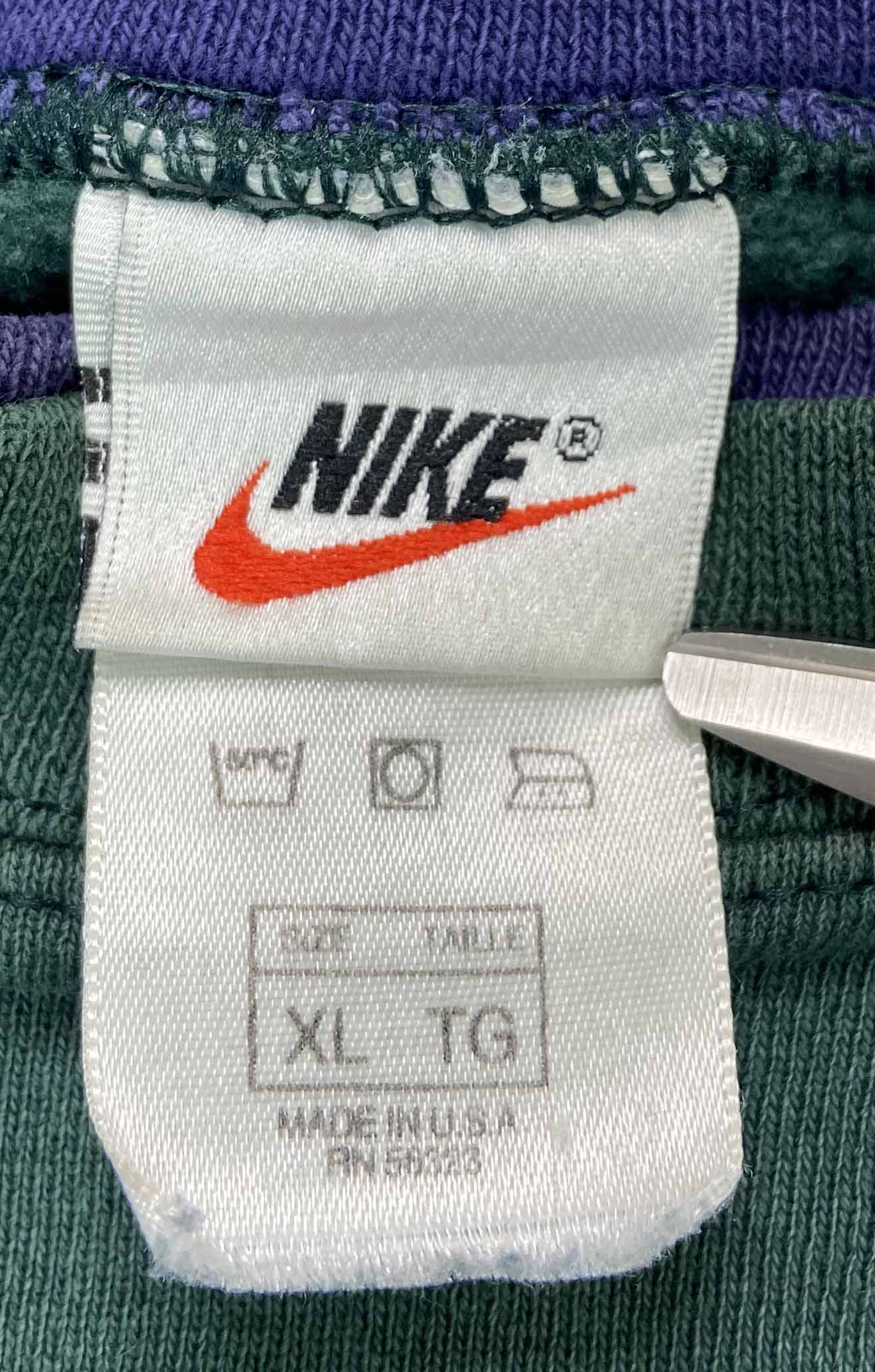 90's NIKE MINI LOGO Made in USA Vintage Sweat-Shirt / k209