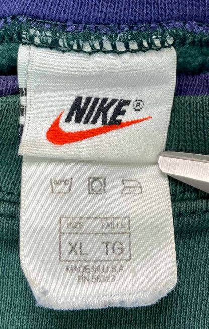 90's NIKE MINI LOGO Made in USA Vintage Sweat-Shirt / k209