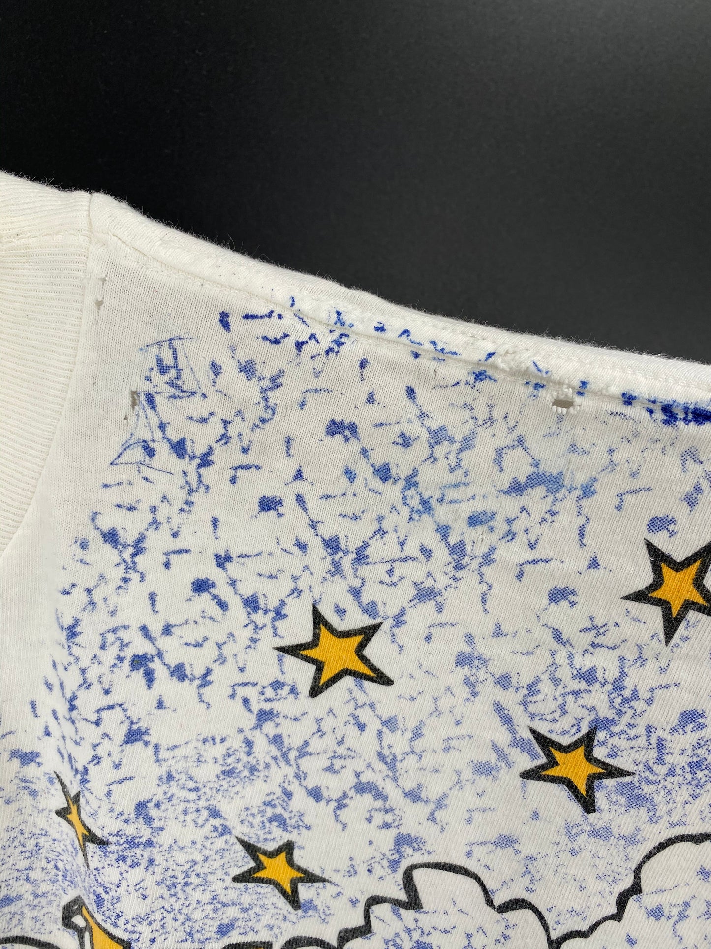 90's DISNEY Size No Tag (Approx. XXXL) Vintage Wide T-Shirt / k8038