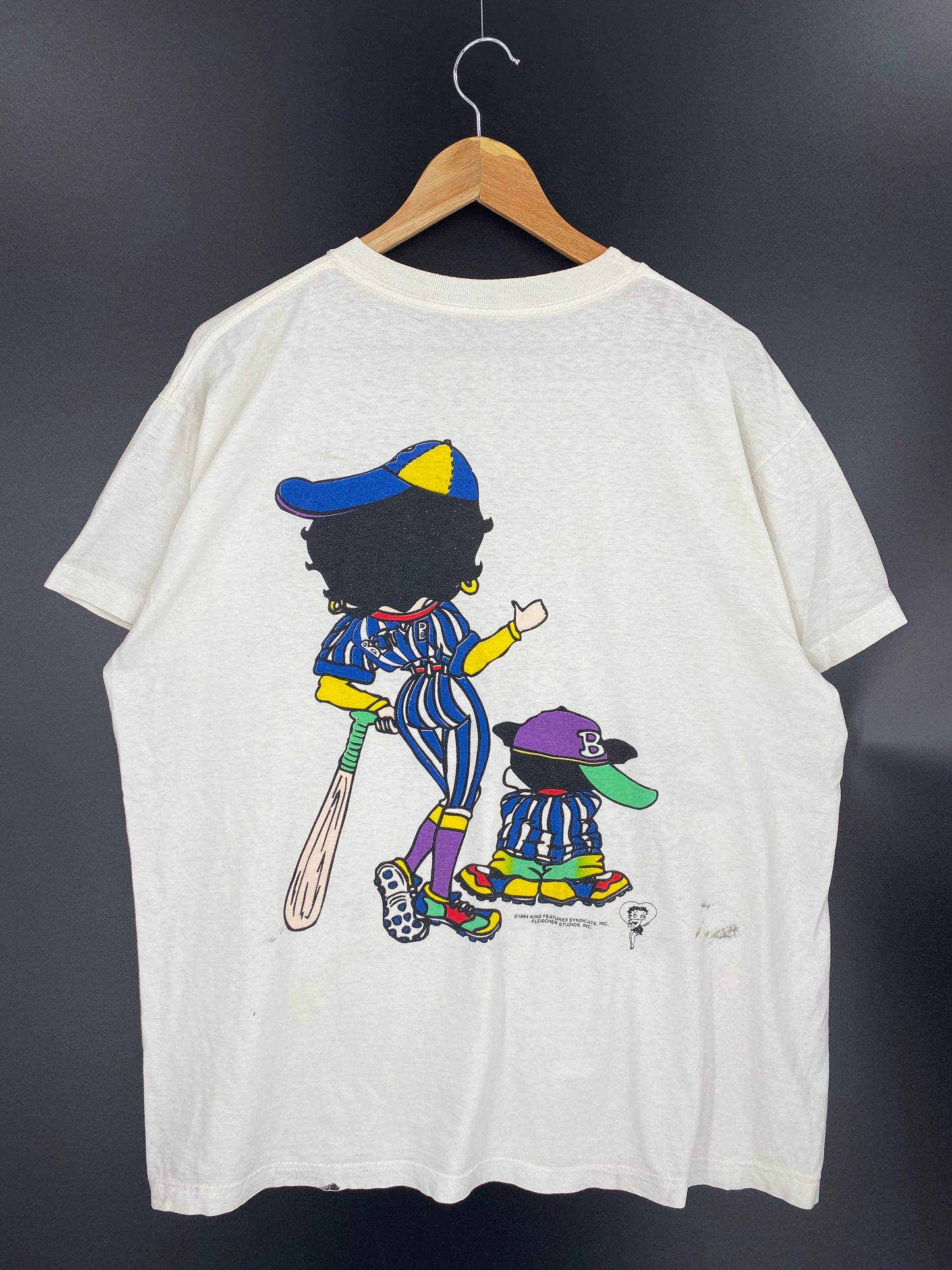 1994 BETTY BOOP Size No Tag (Approx. XL) Vintage T-Shirt / 7693