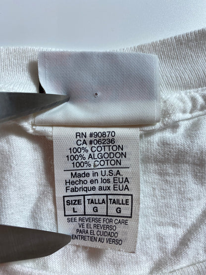 2000 FLORIDA STATE SEMINOLES x VIRGINIA TECH HOKIES Made in USA Size L Vintage NFL T-shirt / 8301