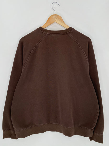00' NIKE Mini Swoosh Size L Vintage Sweat-shirt / 5939