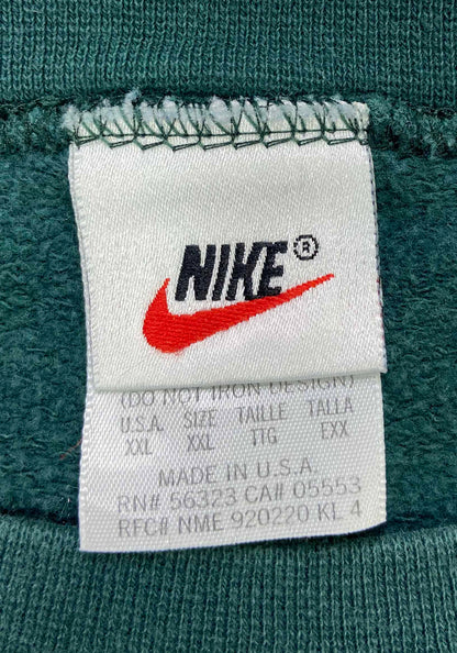 90's Nike Center Logo Made in USA Vintage Sweat-Shirt / 2960