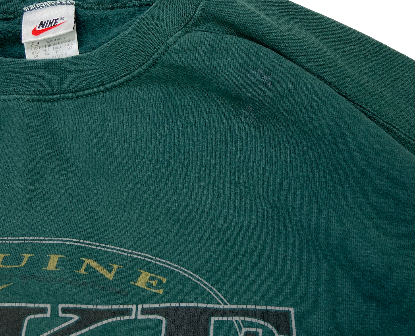 90's Nike Center Logo Made in USA Vintage Sweat-Shirt / 2960