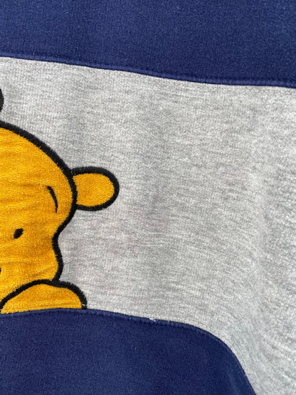 00' DISNEY WINNIE THE POOH Size No Tag(Approx. L) Vintage Sweat-shirt / A6753