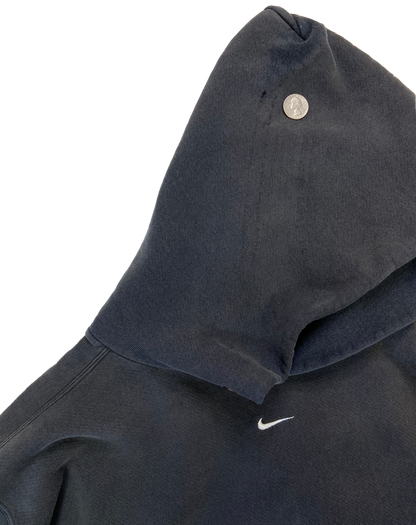 90's Nike Center Mini Swoosh Vintage Hoodie Sweat-Shirt / 2977