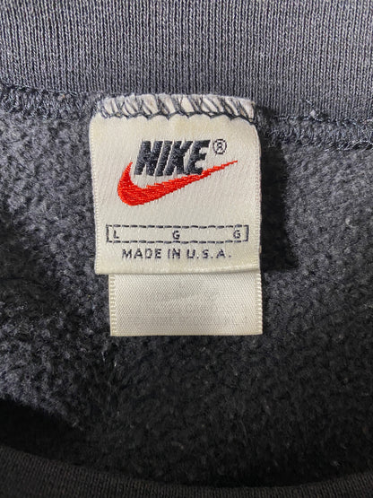 90's NIKE LOGO Made in USA Size L Vintage Sweat-Shirt / K3178