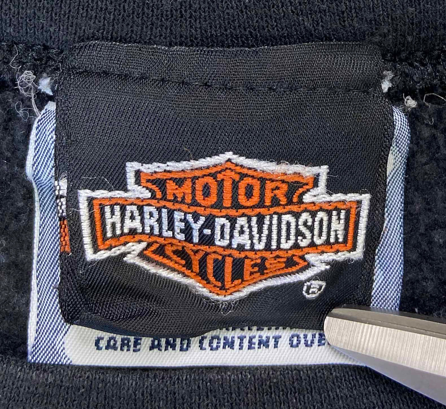 90's Harley Davidson Vintage Hoodie Sweat-Shirts / 2992