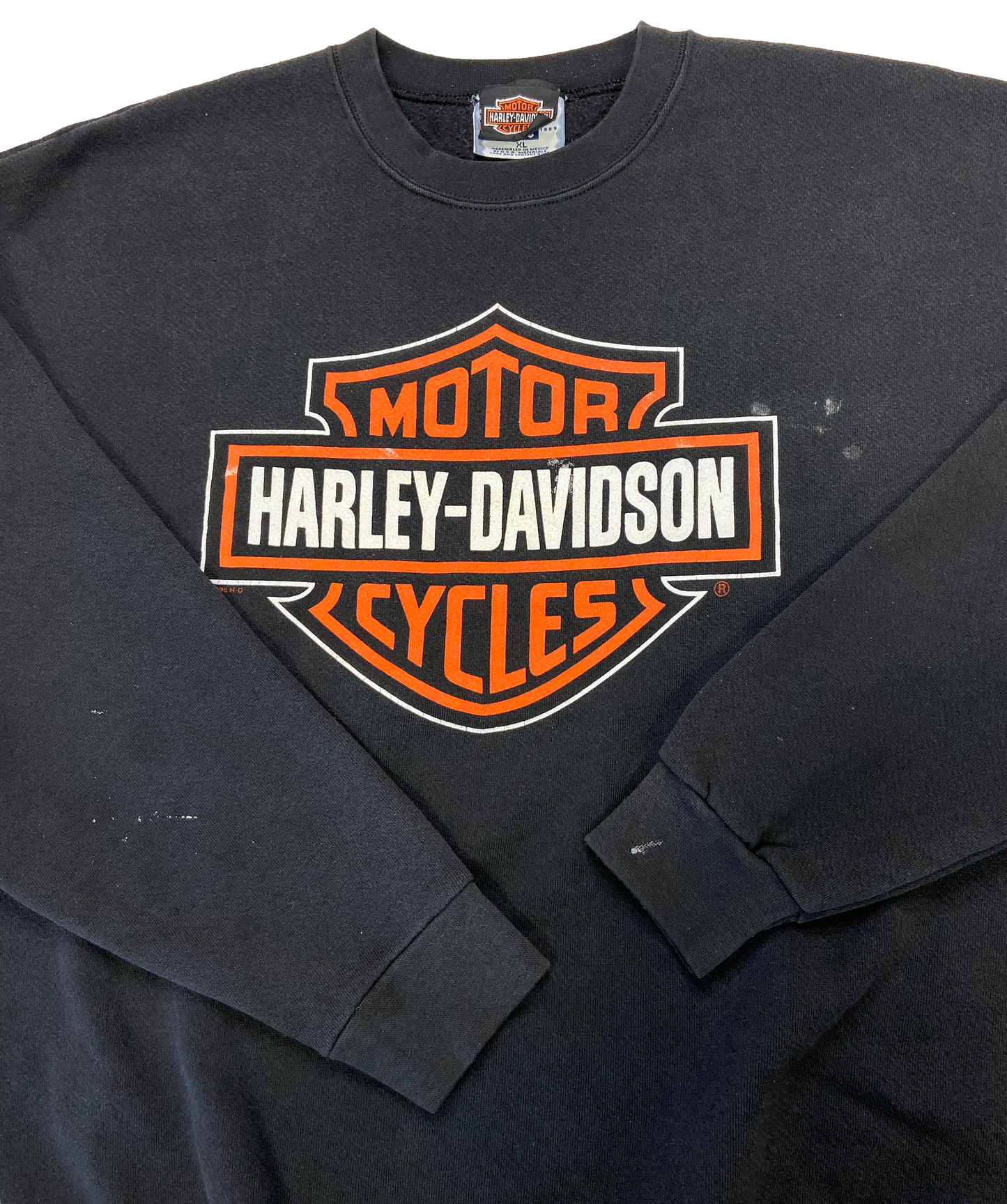 90's Harley Davidson Vintage Hoodie Sweat-Shirts / 2992
