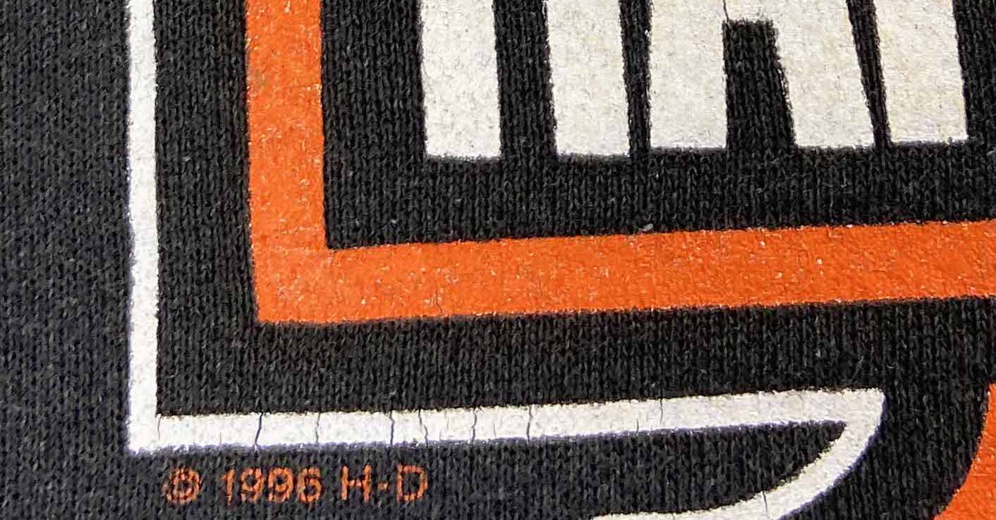 90's Harley Davidson Vintage Hoodie Sweat-Shirts / 2992