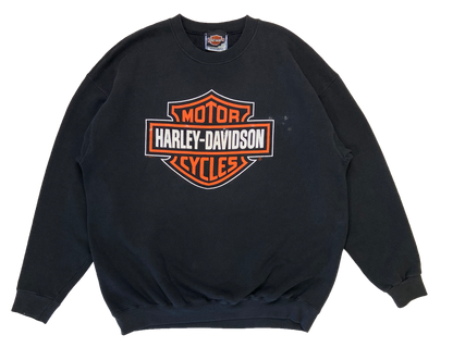 90's Harley Davidson Vintage Hoodie Sweat-Shirts / 2992
