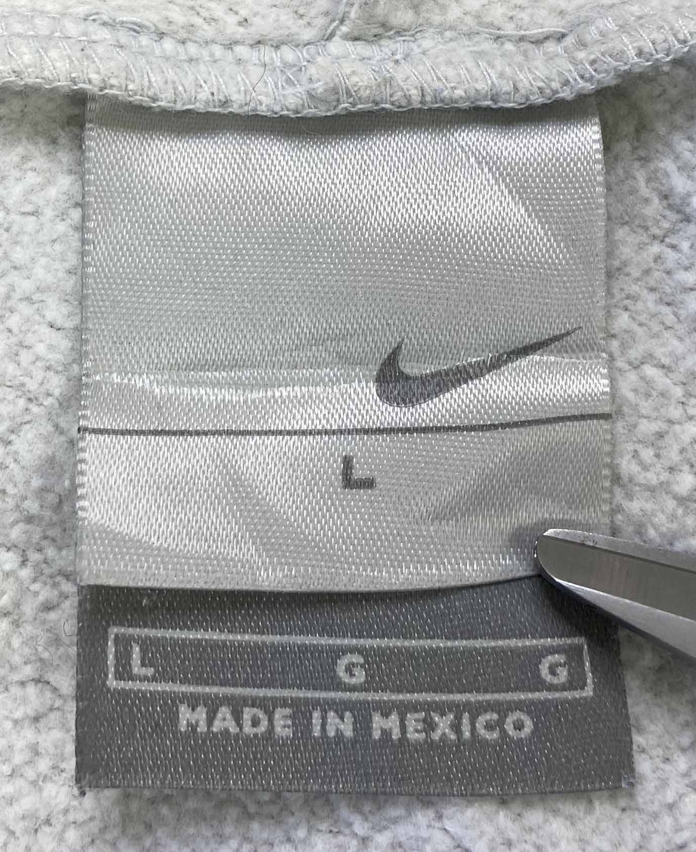 90's Nike Air Center Logo Vintage Hoodie Sweat-Shirt / 2998