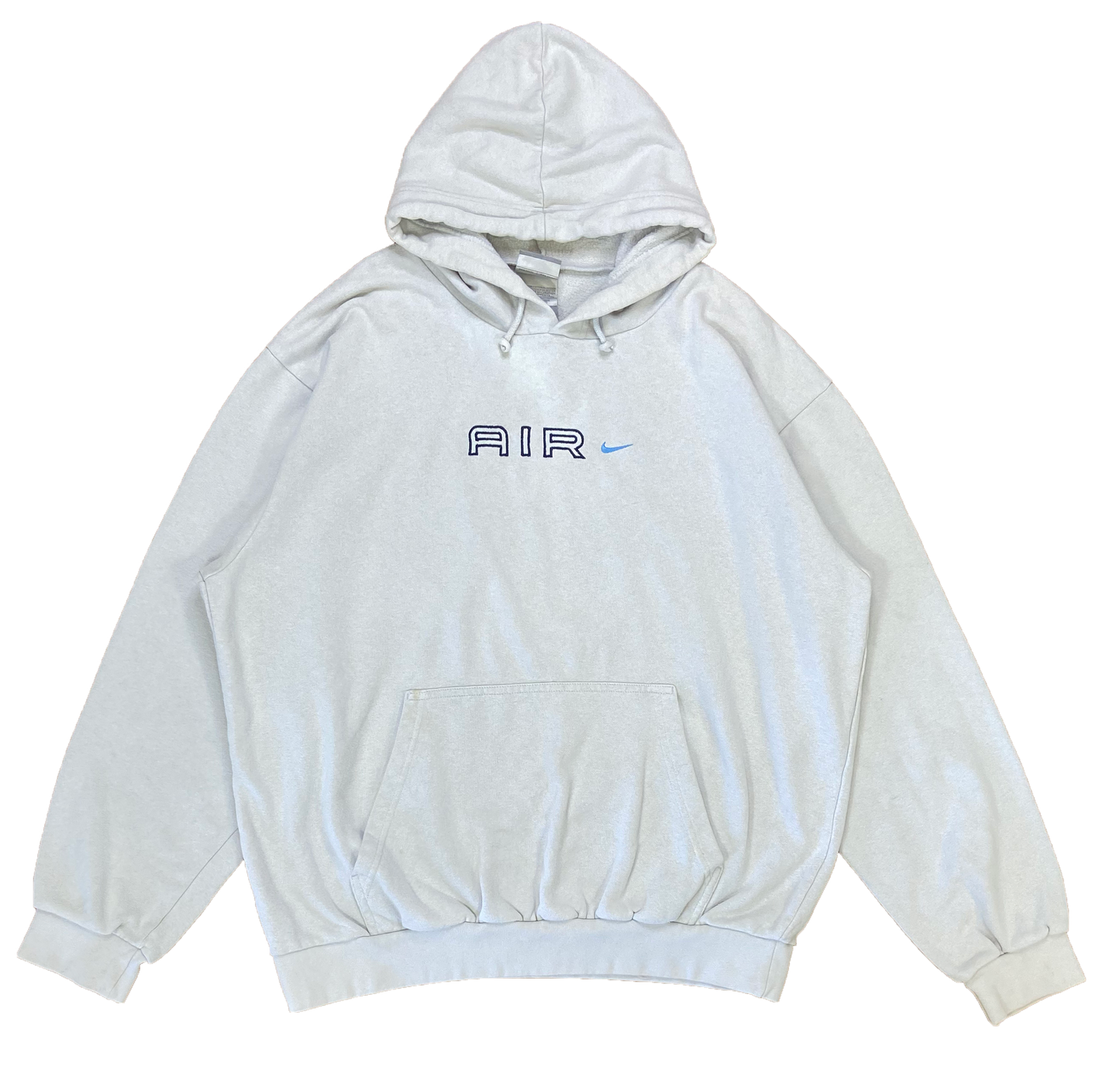 90's Nike Air Center Logo Vintage Hoodie Sweat-Shirt / 2998