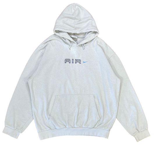 90's Nike Air Center Logo Vintage Hoodie Sweat-Shirt / 2998